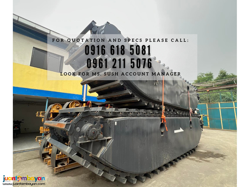 amphibious backhoe excavator swe150sd sunward