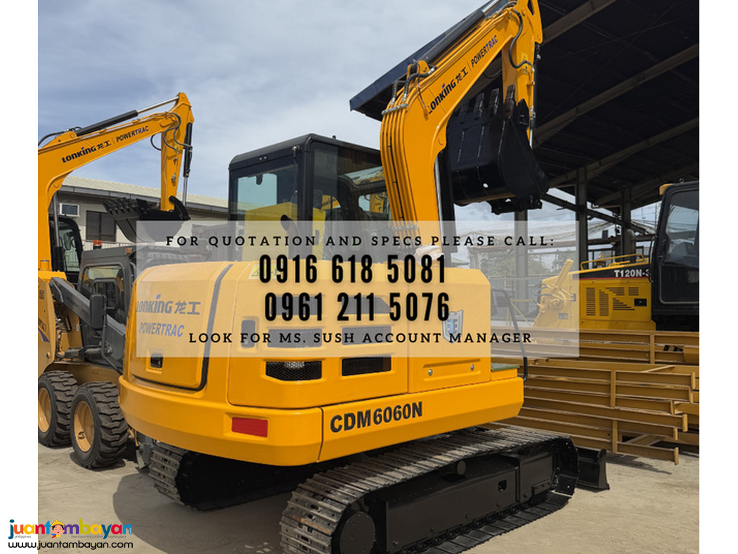 Excavator Lonking CDM6060N 0.25cbm Brand New for sale