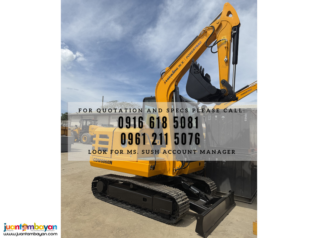 Excavator Lonking CDM6060N 0.25cbm Brand New for sale