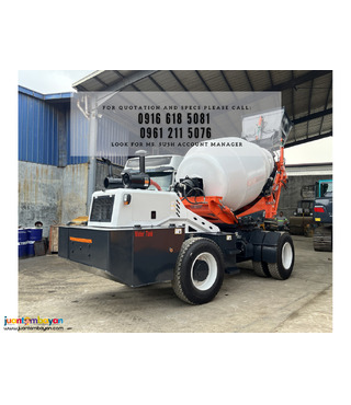 self- loading mixer powerquip h30 0.6cbm bucket cap, 5cbm drum cap.