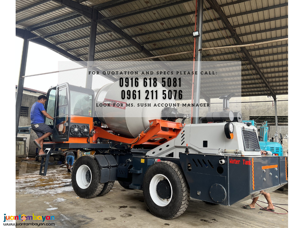self- loading mixer powerquip h30 0.6cbm bucket cap, 5cbm drum cap.