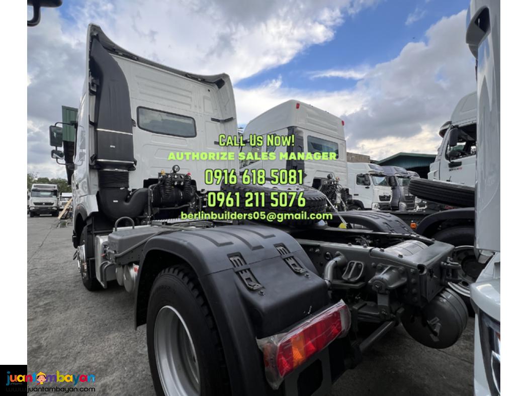 6 wheeler tractor head prime mover sinotruk howo t7 brand new for sale