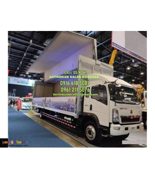 6 wheeler wing van sinotruk brand new for sale