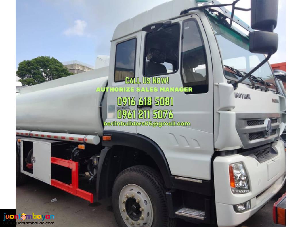 6 wheeler 10kl fuel tanker truck sinotruk brand new for sale