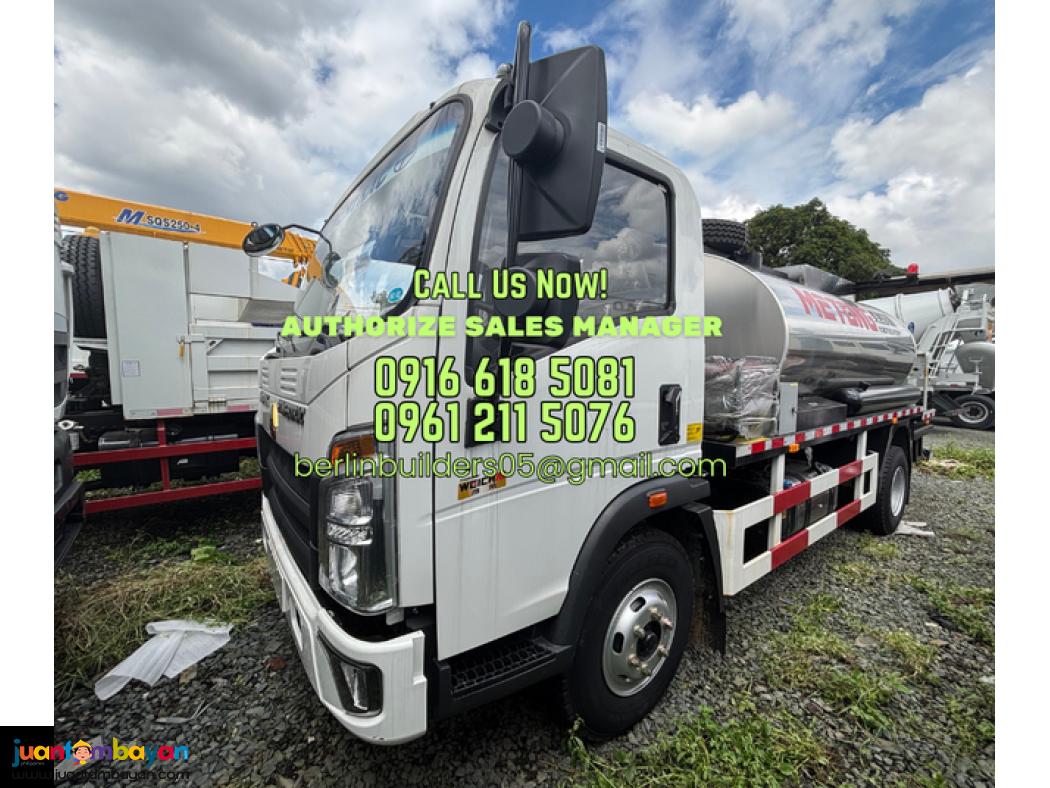 ASPHALT DISTRIBUTOR TRUCK 5KL SINOTRUK HOMAN H3 BRAND NEW