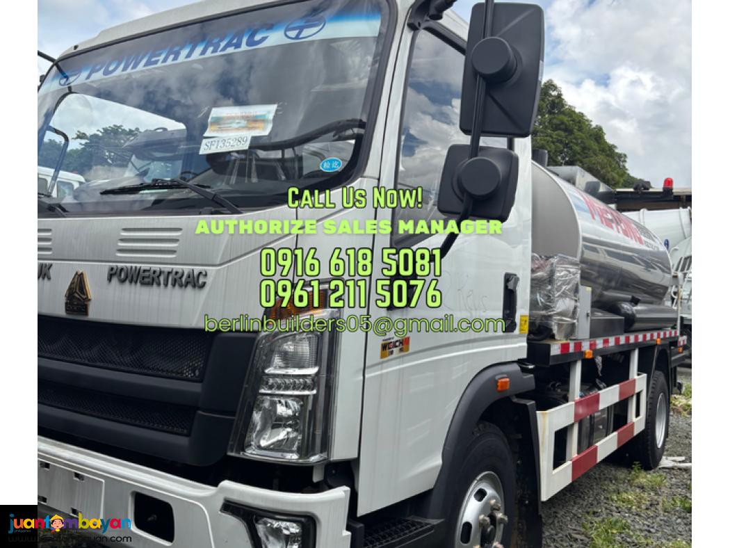 ASPHALT DISTRIBUTOR TRUCK 5KL SINOTRUK HOMAN H3 BRAND NEW