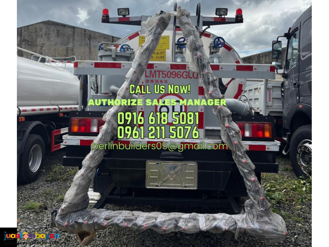 ASPHALT DISTRIBUTOR TRUCK 5KL SINOTRUK HOMAN H3 BRAND NEW