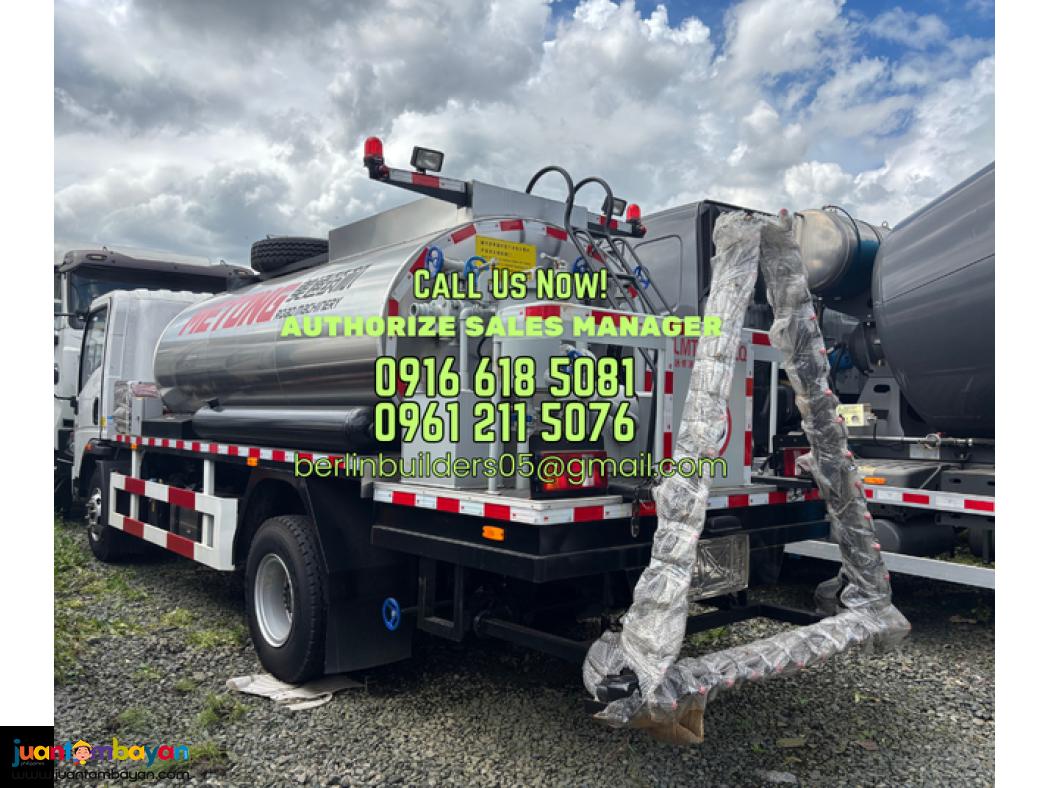 ASPHALT DISTRIBUTOR TRUCK 5KL SINOTRUK HOMAN H3 BRAND NEW