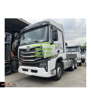 10 wheeler howo max tractor head prime mover brand new available