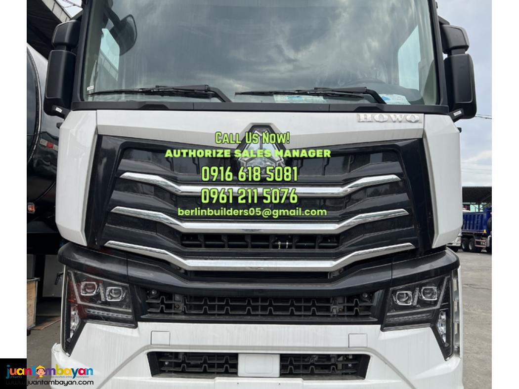 10 wheeler howo max tractor head prime mover brand new available