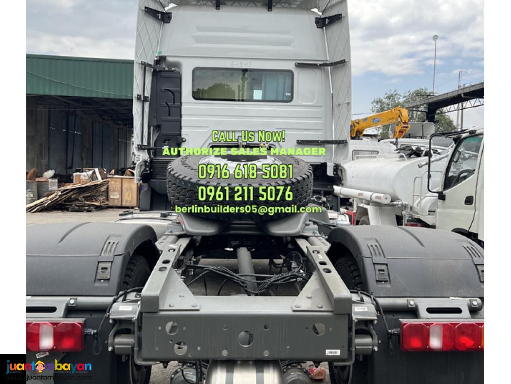 10 wheeler howo max tractor head prime mover brand new available