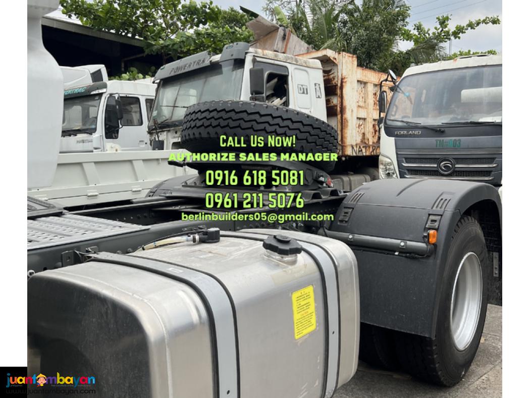 10 wheeler howo max tractor head prime mover brand new available