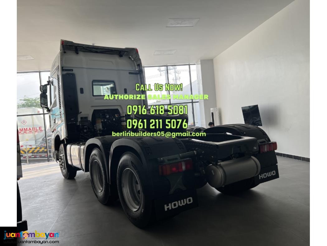 10 wheeler howo max tractor head prime mover brand new available
