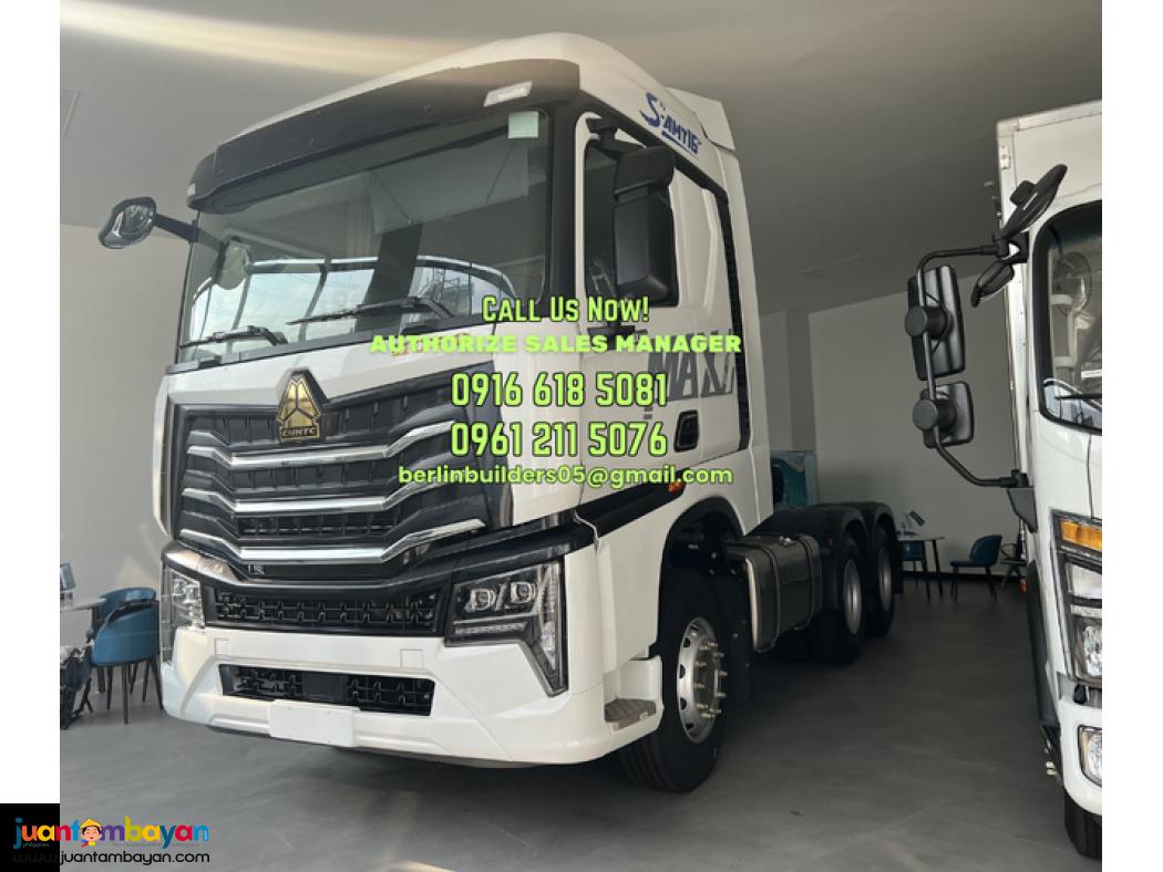 10 wheeler howo max tractor head prime mover brand new available