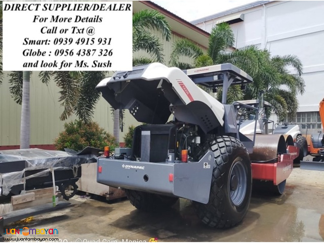 10 tons vibratory road roller pizon dynapac 