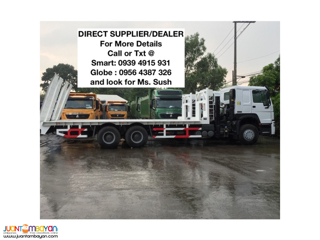 SELF-LOADING TRUCK WITH 5 TONS BOOM 10WHEELER HOWO A7