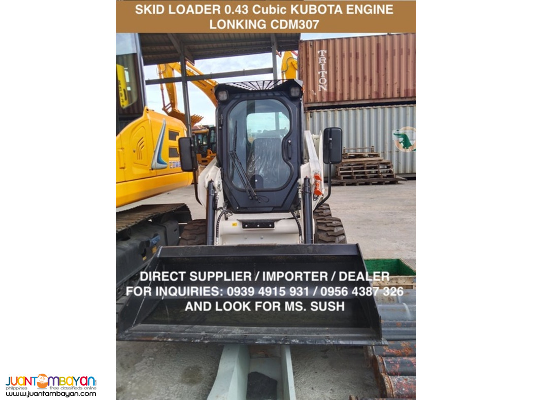 SKID LOADER LONKING KUBOTA ENGINE 0.54CUBIC