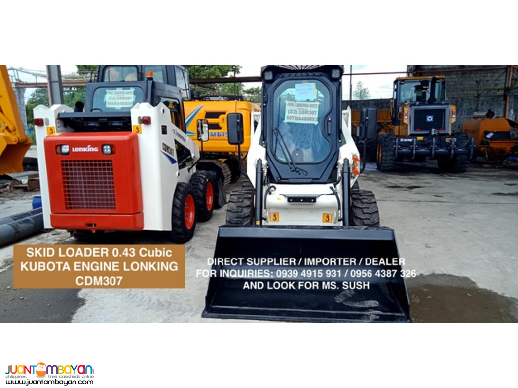 SKID LOADER LONKING KUBOTA ENGINE 0.54CUBIC