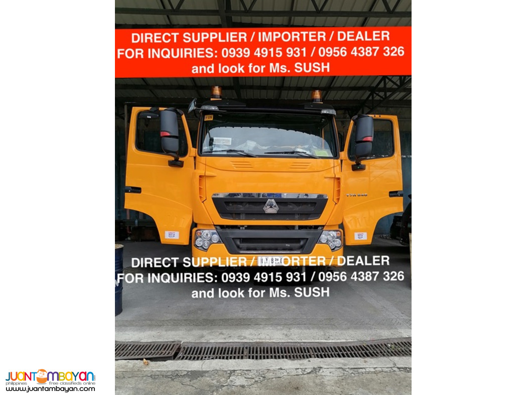 10 wheeler prime mover tractor head 420hp howo a7