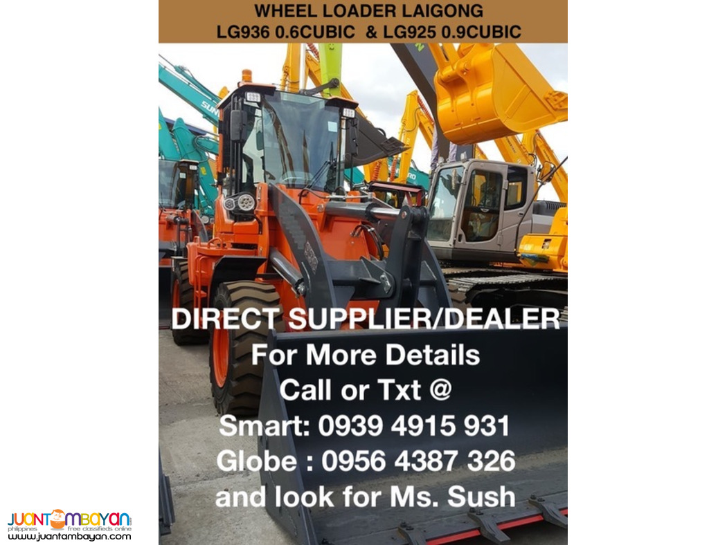 WHEEL LOADER 0.9 CUBIC LAIGONG