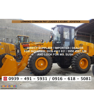 CDM 843 WHEEL LOADER / PAY LOADER 2.3CUBIC LONKING