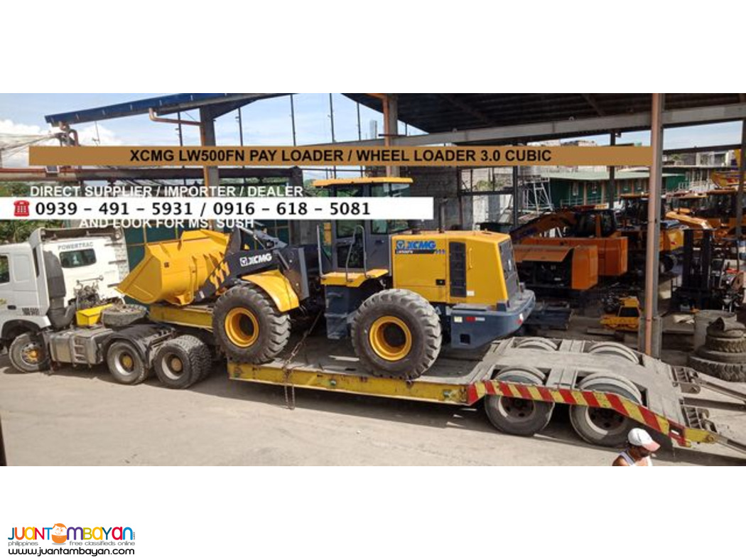 LW500FN WHEEL LOADER / PAY LAODER 3.0 CUBIC XCMG 