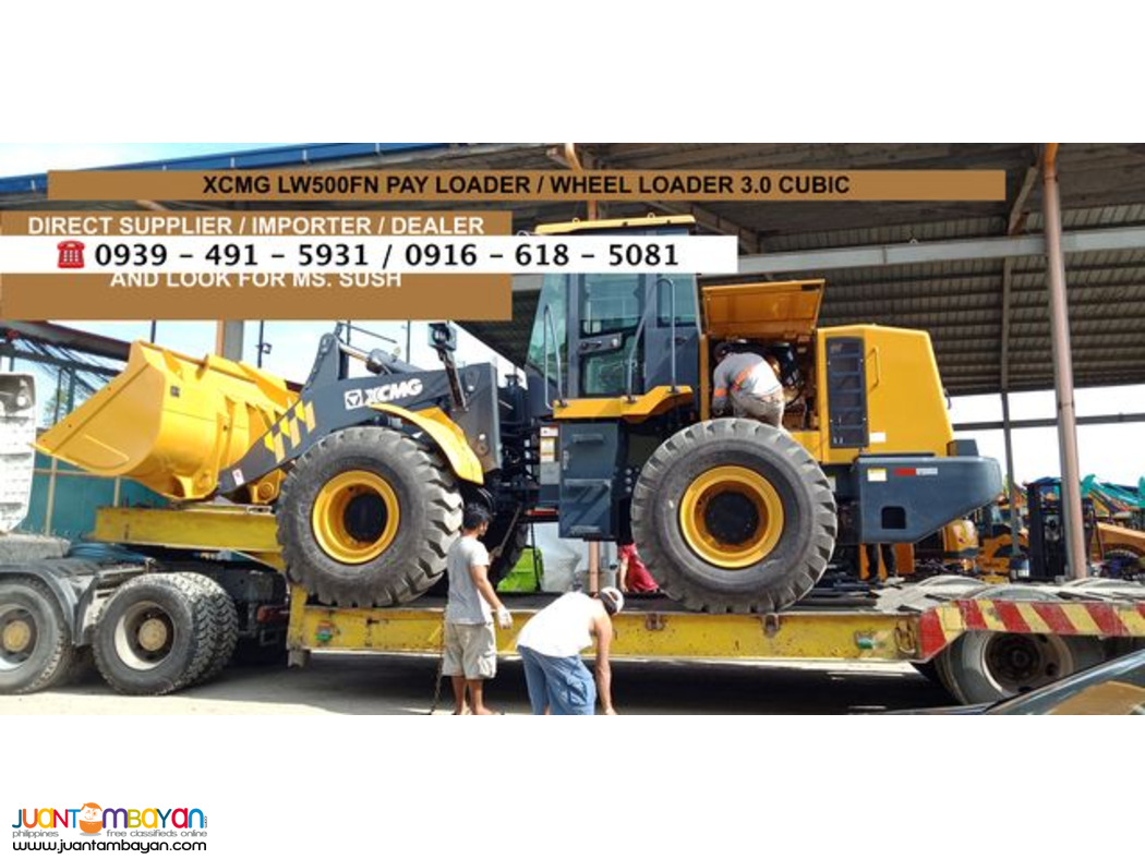 LW500FN WHEEL LOADER / PAY LAODER 3.0 CUBIC XCMG 