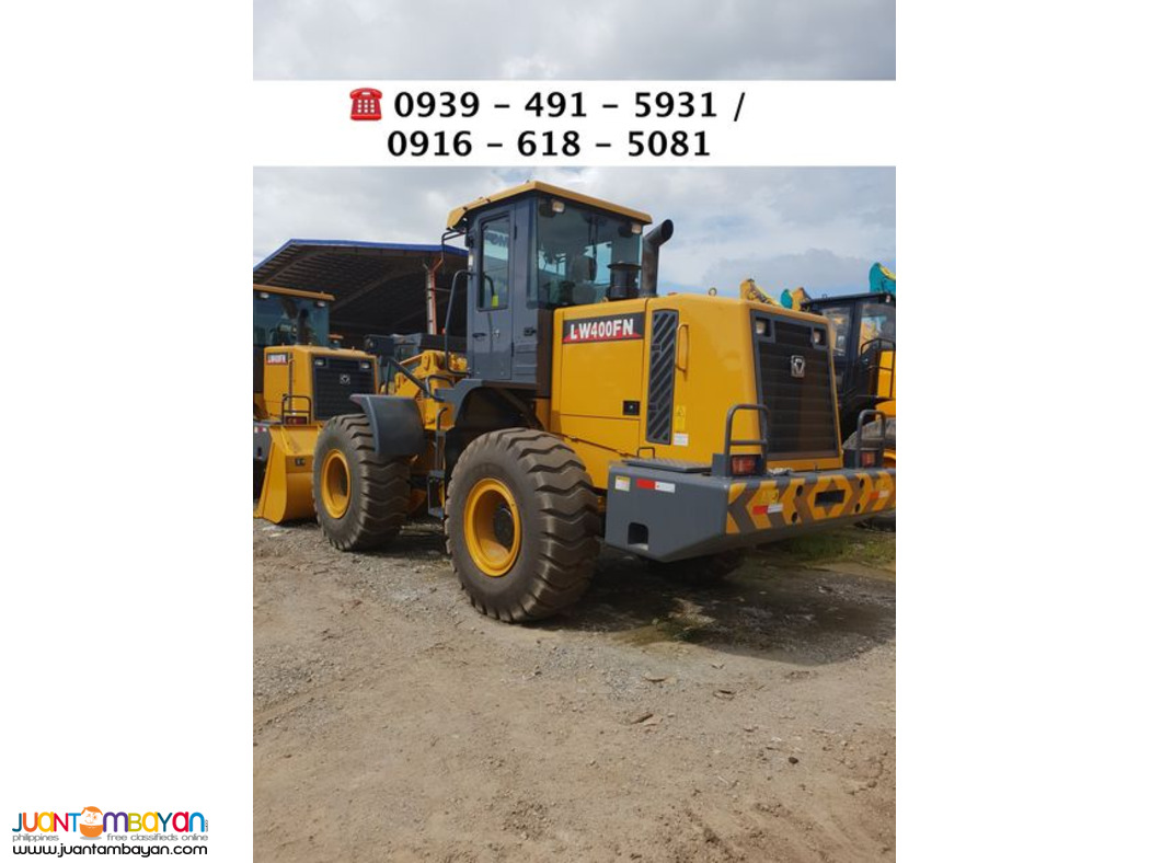2.4cubic WHEEL LOADER LW400fn XCMG