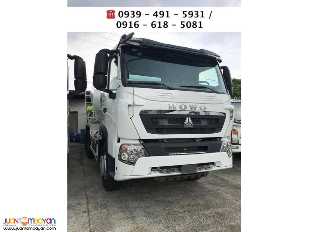 10 WHEELER TRANSIT MIXER 10 CUBIC HOWO A7 EURO 2 & EURO 4