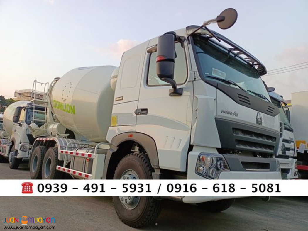 10 WHEELER TRANSIT MIXER 10 CUBIC HOWO A7 EURO 2 & EURO 4