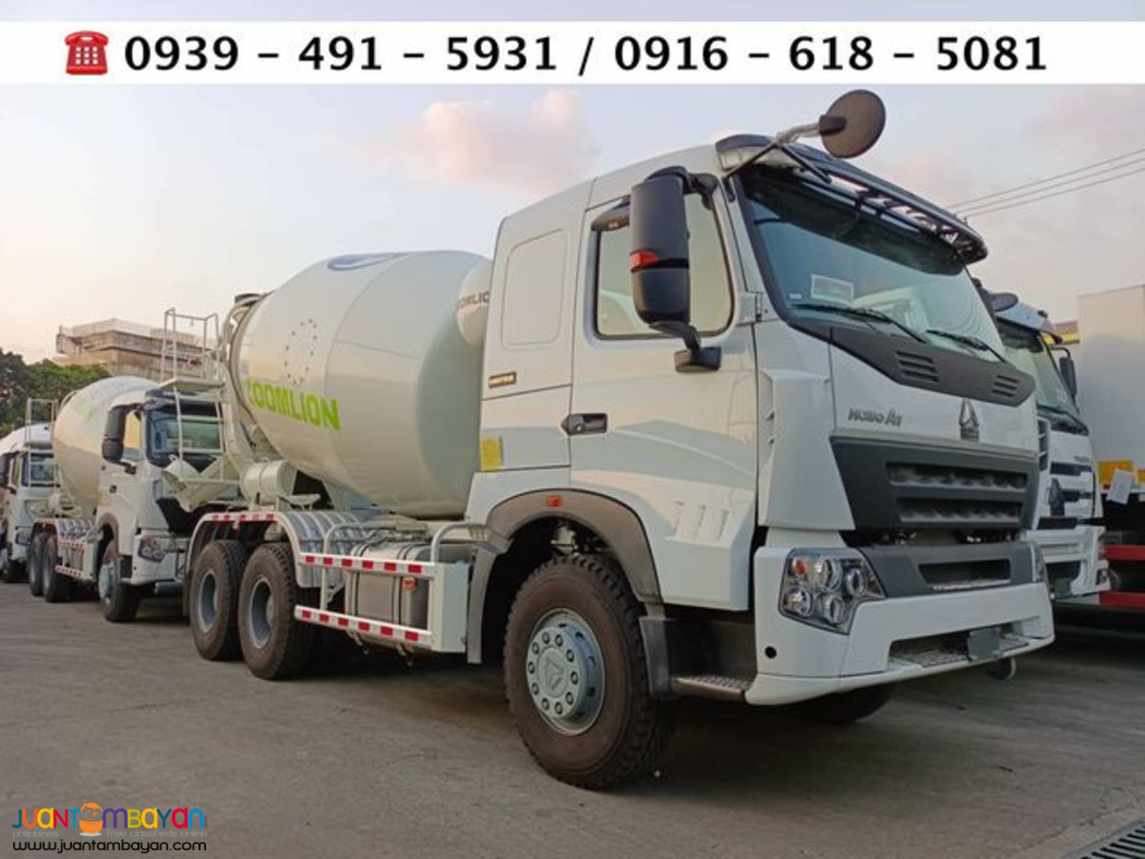 10 WHEELER TRANSIT MIXER 10 CUBIC HOWO A7 EURO 2 & EURO 4