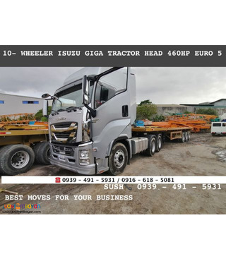 ISUZU GIGA 10 WHEELER TRACTOR HEAD 460HP EURO 5