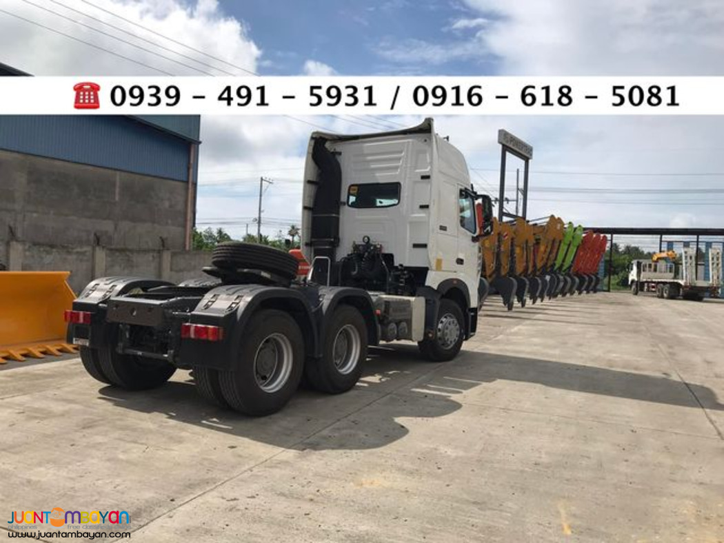 tractor head prime mover 10 wheeler howo 17 371hp, 38-hp, 420hp