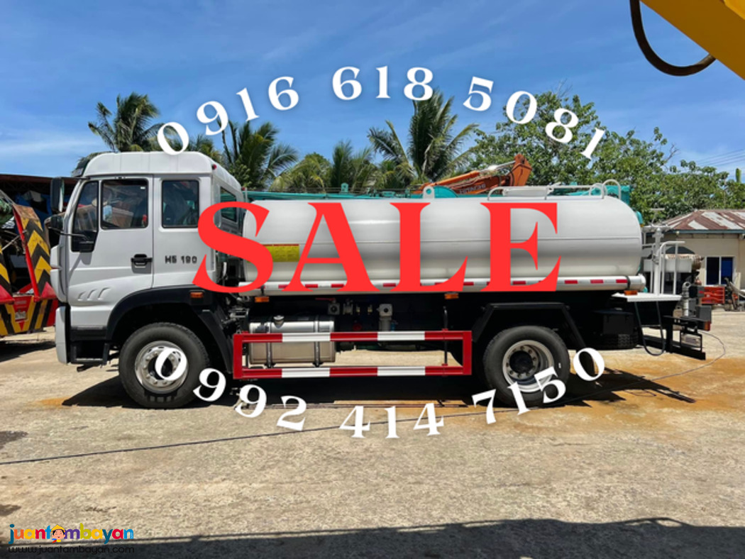 6 WHEELER 10,000 LITERS WATER TRUCK SINOTRUK HOMAN H5