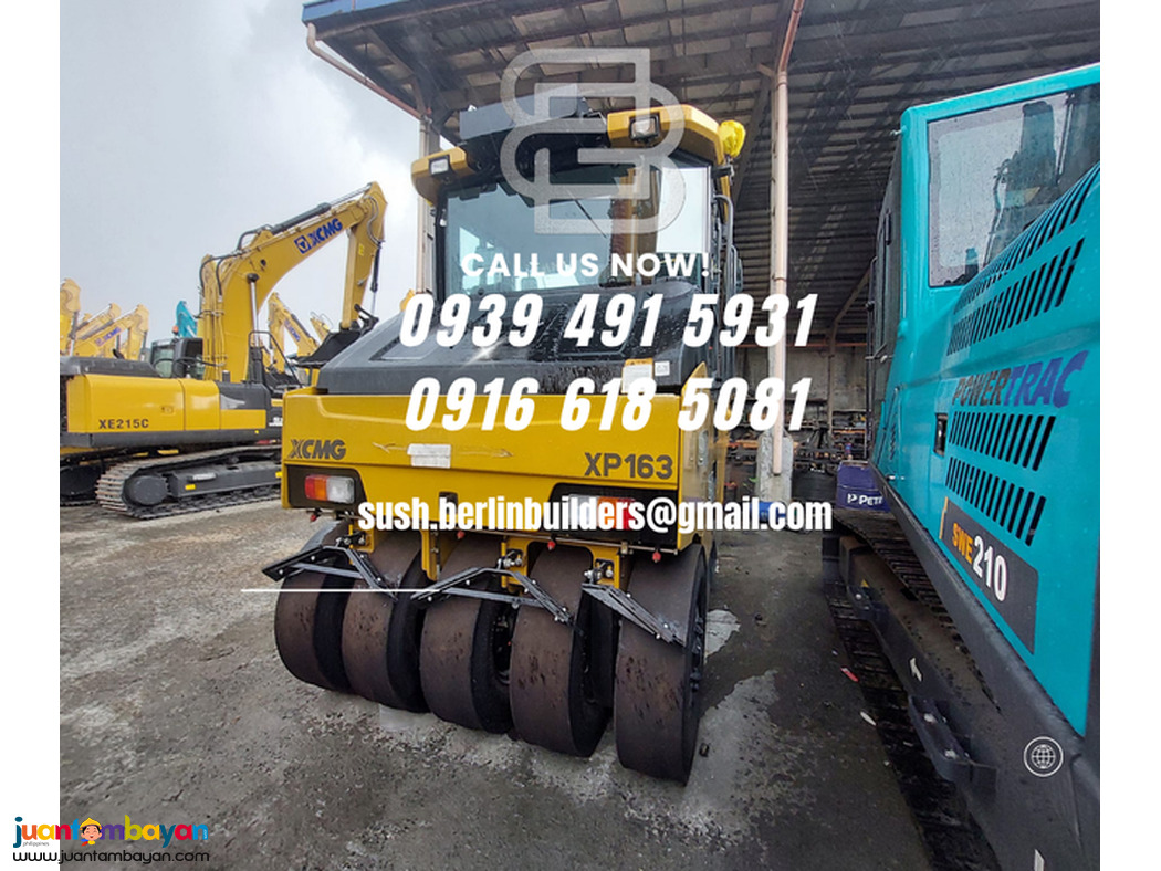 XCMG XP163 PNEUMATIC ROAD ROLLER 16TONS PISON 