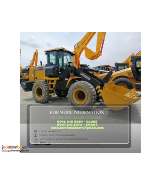 XCMG LW300 WHEEL LOADER payloader 1.8 CUBIC 