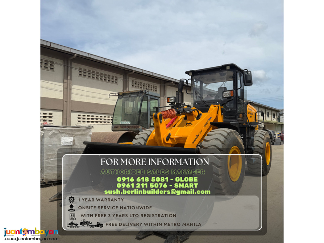 CDM 843 pay LOADER 2.5Cbm LONKING brand new for sale