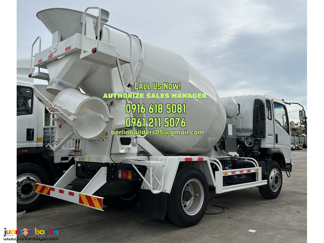 6 WHEELER TRANSIT MIXER truck 4Cbm SINOTRUK HOMAN H3