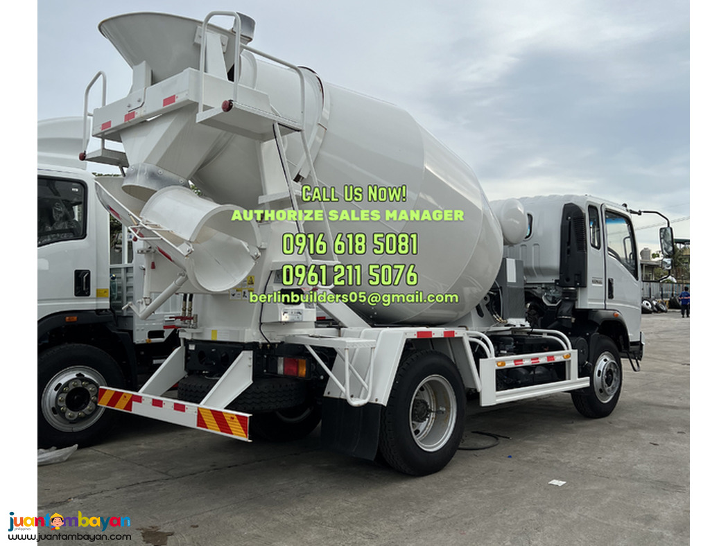 6 WHEELER TRANSIT MIXER truck 4Cbm SINOTRUK HOMAN H3