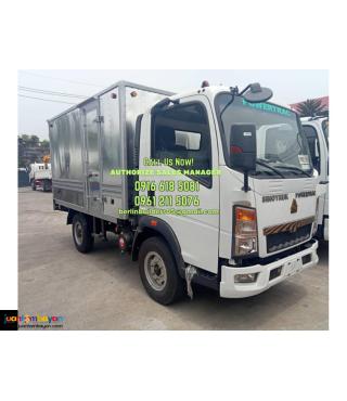 4 WHEELER CLOSED VAN SINOTRUK HOMAN BRAND NEW FOR SALE