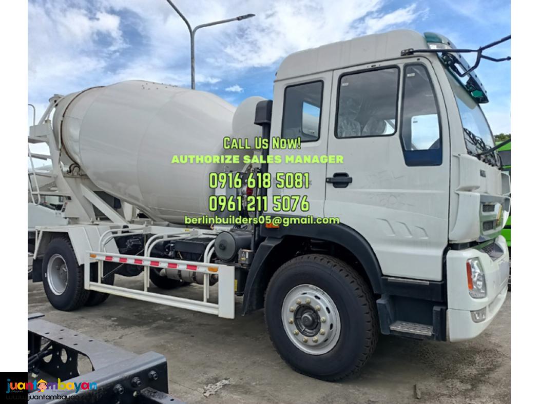 6 wheeler 6cbm transit mixer truck homan h5 brand new for sale