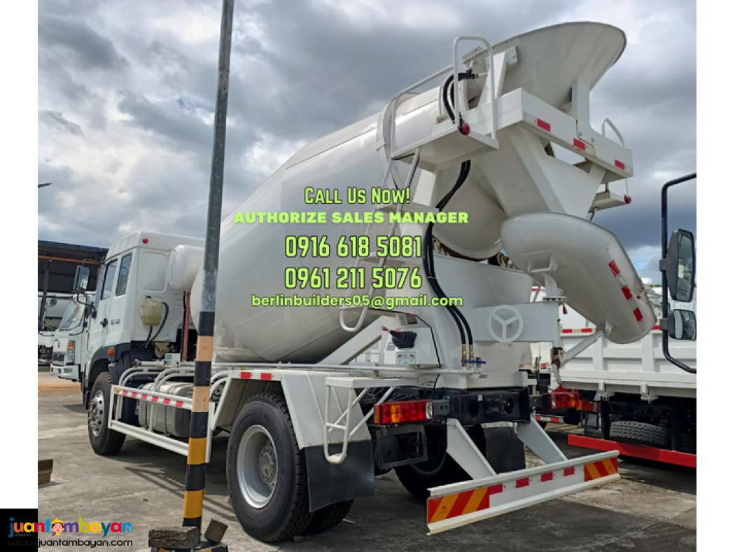 6 wheeler 6cbm transit mixer truck homan h5 brand new for sale