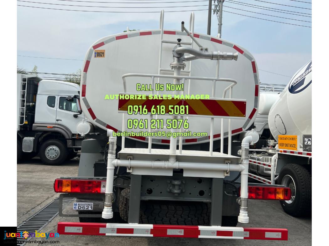 WATER TRUCK 10 WHEELER 16KL 6X6 SINOTRUK HOWO BRAND NEW