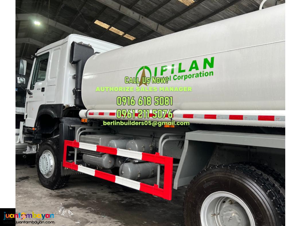 WATER TRUCK 10 WHEELER 16KL 6X6 SINOTRUK HOWO BRAND NEW