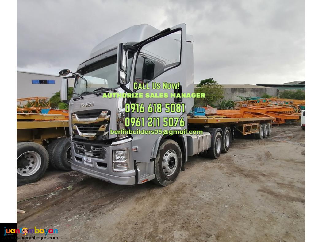 10 WHEELER ISUZU GIGA TRACTOR HEAD 460HP EURO 5 BRAND NEW