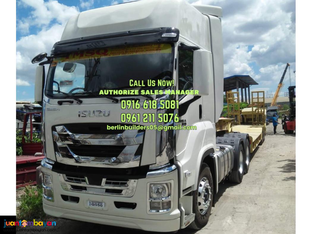10 WHEELER ISUZU GIGA TRACTOR HEAD 460HP EURO 5 BRAND NEW