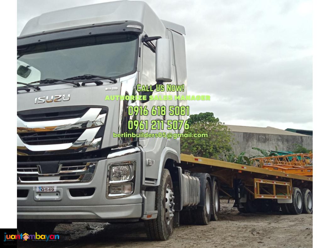 10 WHEELER ISUZU GIGA TRACTOR HEAD 460HP EURO 5 BRAND NEW