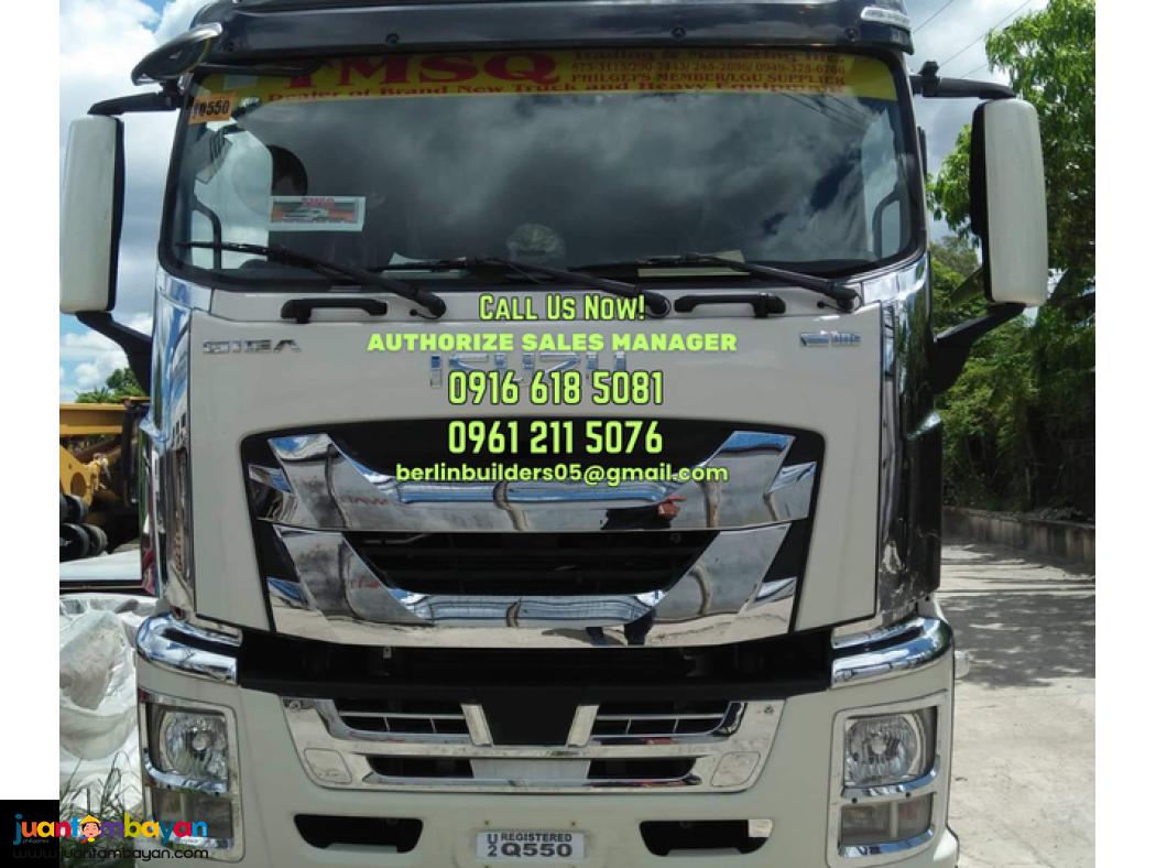 10 WHEELER ISUZU GIGA TRACTOR HEAD 460HP EURO 5 BRAND NEW