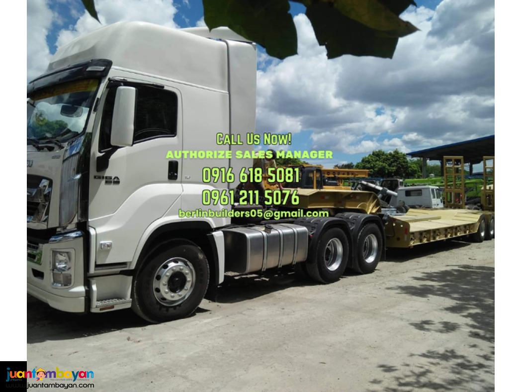 10 WHEELER ISUZU GIGA TRACTOR HEAD 460HP EURO 5 BRAND NEW