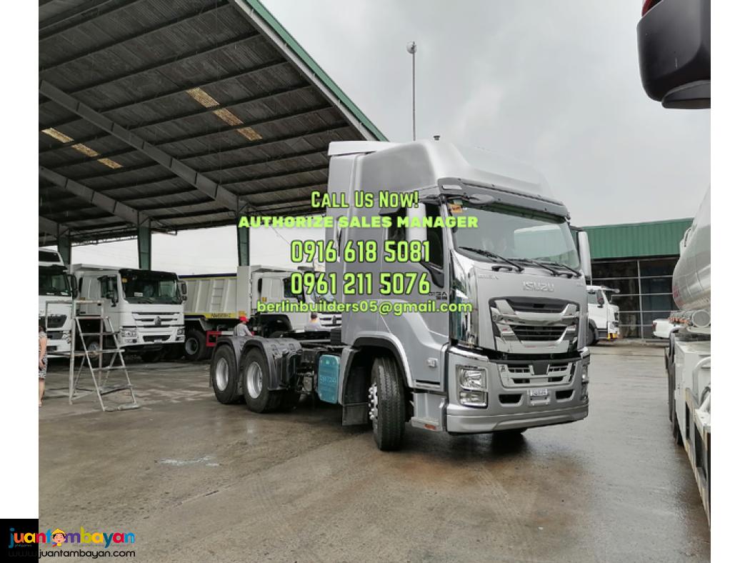10 WHEELER ISUZU GIGA TRACTOR HEAD 460HP EURO 5 BRAND NEW